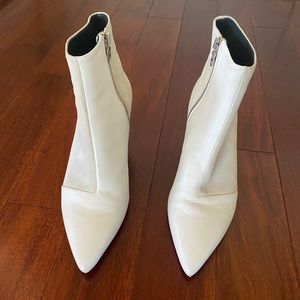 Rag&Bone Beha suede/leather pointed toe ankle bootie